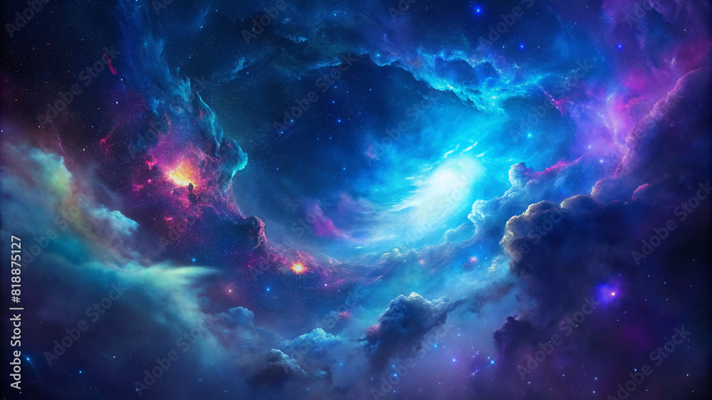 background with space background with space