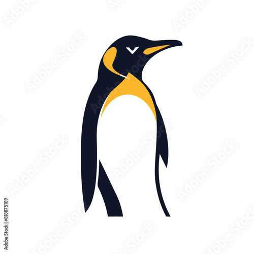 Penguin in cartoon, doodle style. Image for t-shirt, web, mobile apps and ui. Isolated 2d vector illustration in logo, icon, sketch style, Eps 10. AI Generative