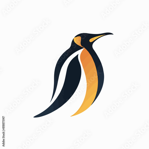 Penguin in cartoon, doodle style. Image for t-shirt, web, mobile apps and ui. Isolated 2d vector illustration in logo, icon, sketch style, Eps 10. AI Generative