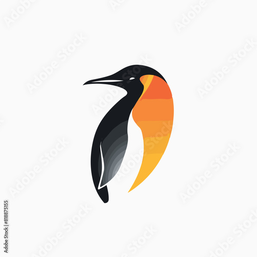 Penguin in cartoon, doodle style. Image for t-shirt, web, mobile apps and ui. Isolated 2d vector illustration in logo, icon, sketch style, Eps 10. AI Generative