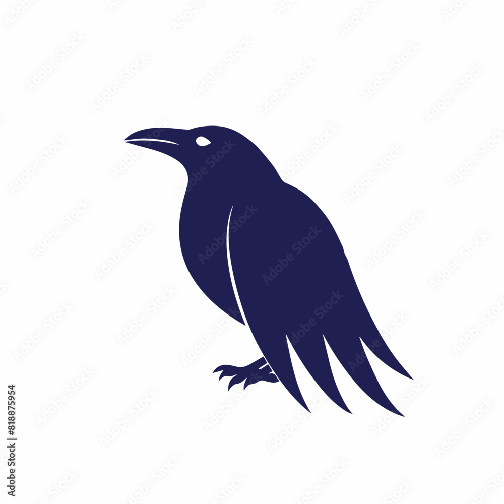 Raven in cartoon, doodle style. Image for t-shirt, web, mobile apps and ui. Isolated 2d vector illustration in logo, icon, sketch style, Eps 10. AI Generative Raven in cartoon, doodle style. Image for t-shirt, web, mobile apps and ui. Isolated 2d vector illustration in logo, icon, sketch style, Eps 10. AI Generative