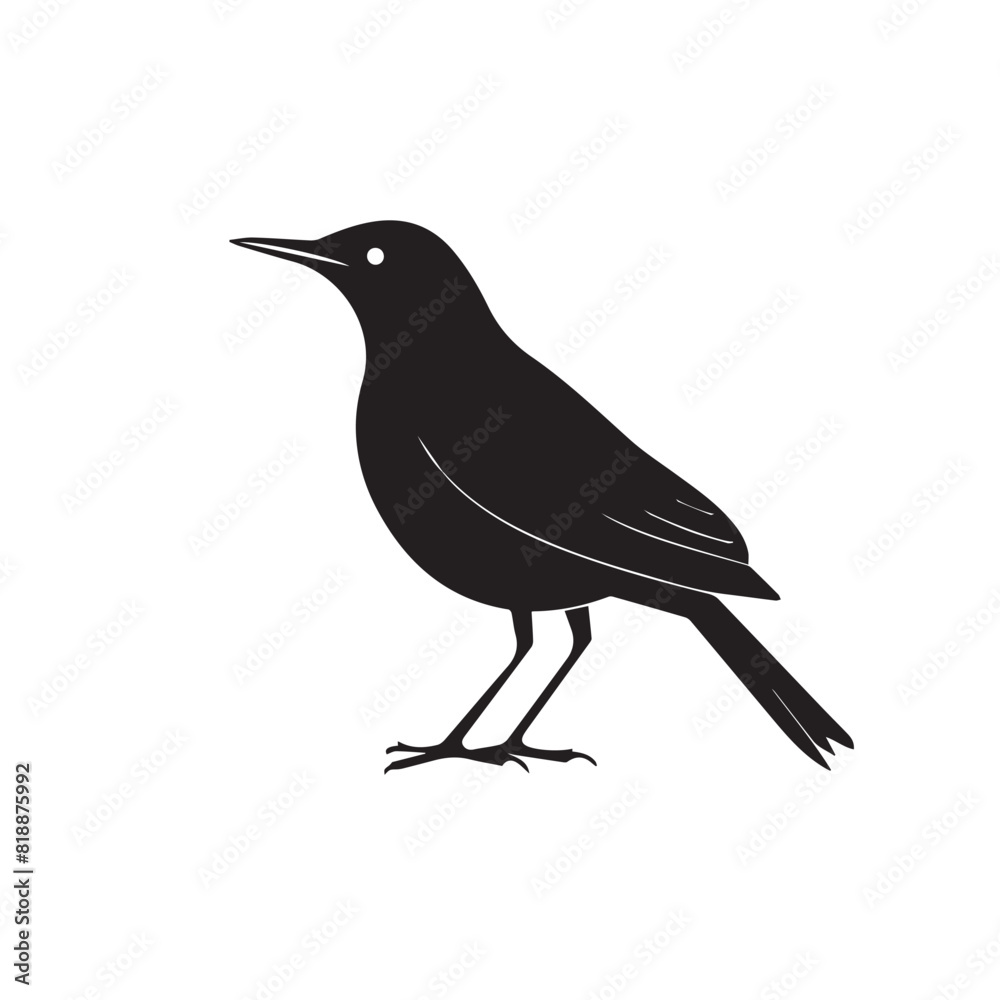 Skylark in cartoon, doodle style. Image for t-shirt, web, mobile apps and ui. Isolated 2d vector illustration in logo, icon, sketch style, Eps 10. AI Generative