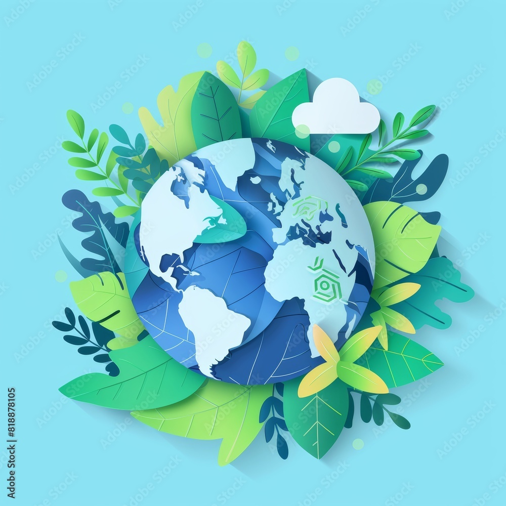 World Environment Day. let's save nature