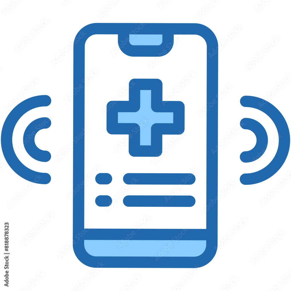 Fototapeta premium Call, emergency, health, hotline, phone Icon