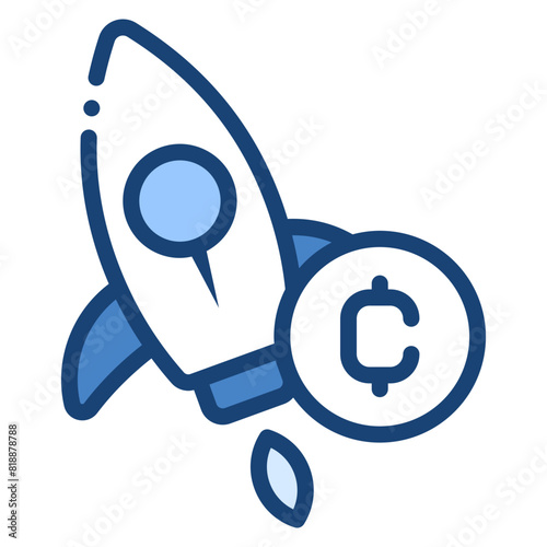 crypto launch icon