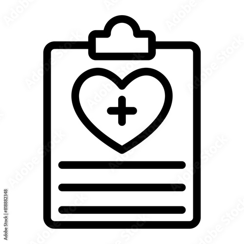 diagnosis ilustration icon