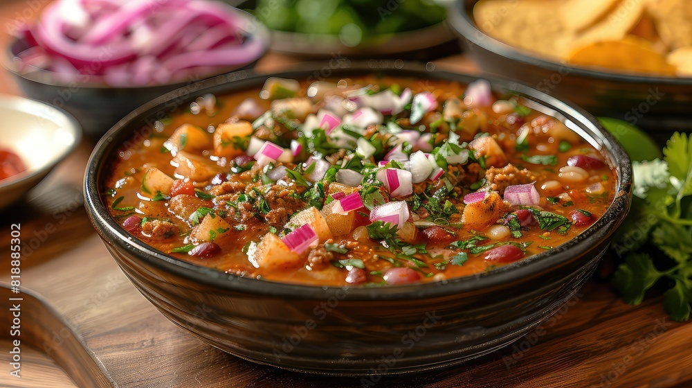 Mexican food pozole Mexican food pozole