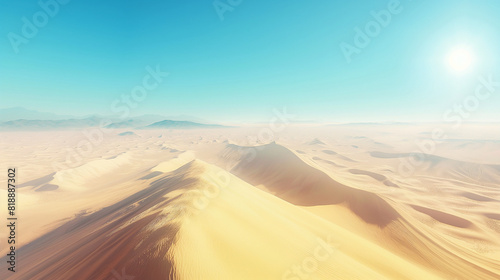 sand dunes in the desert