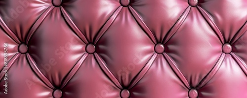 Pink leather upholstery, textured background