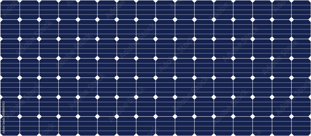 Solar panels grid pattern. Sun, environmentally friendly, sun energy. Solar panel that generate electricity. Solar logo. Eco electricity. Solar cells icon Home, roof pattern. Sun energy battery.