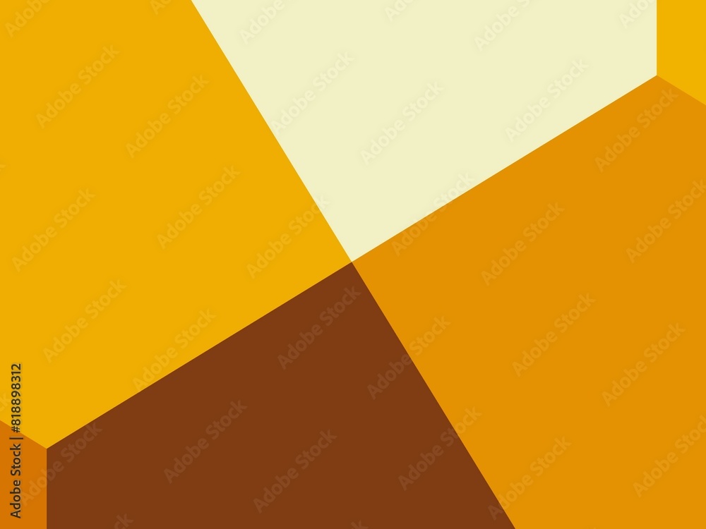 A yellow and brown background with a triangle in the middle A yellow and brown background with a triangle in the middle