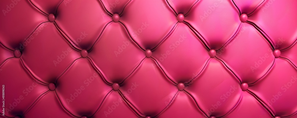 Pink leather upholstery, textured background