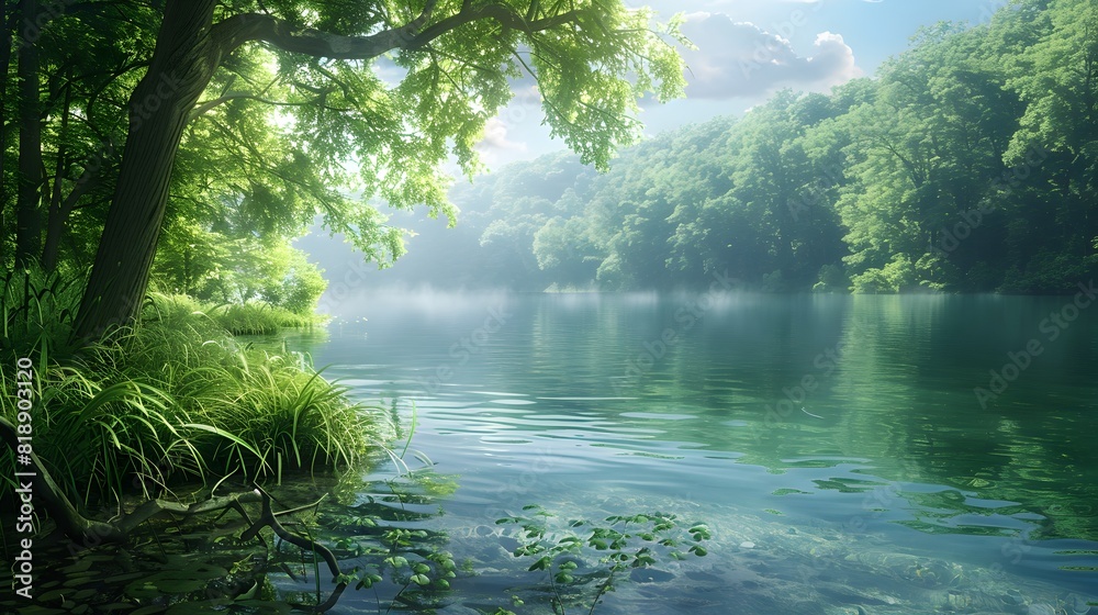 Tranquil Oasis of Serene Nature s Embrace Tranquil Oasis of Serene Nature s Embrace