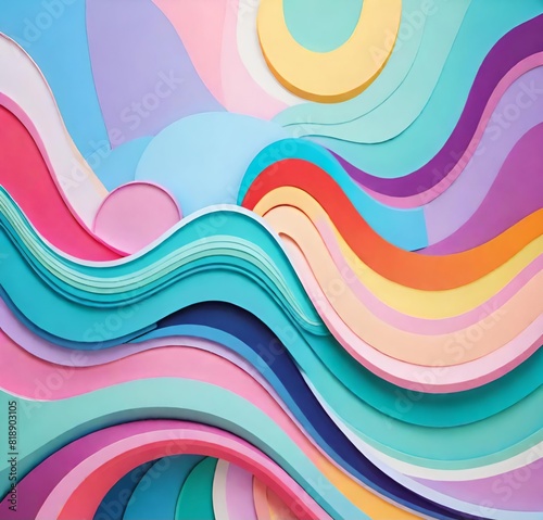 abstract colorful background, rainbow, design, illustration, color, pattern, colorful, art, line, curve, wallpaper