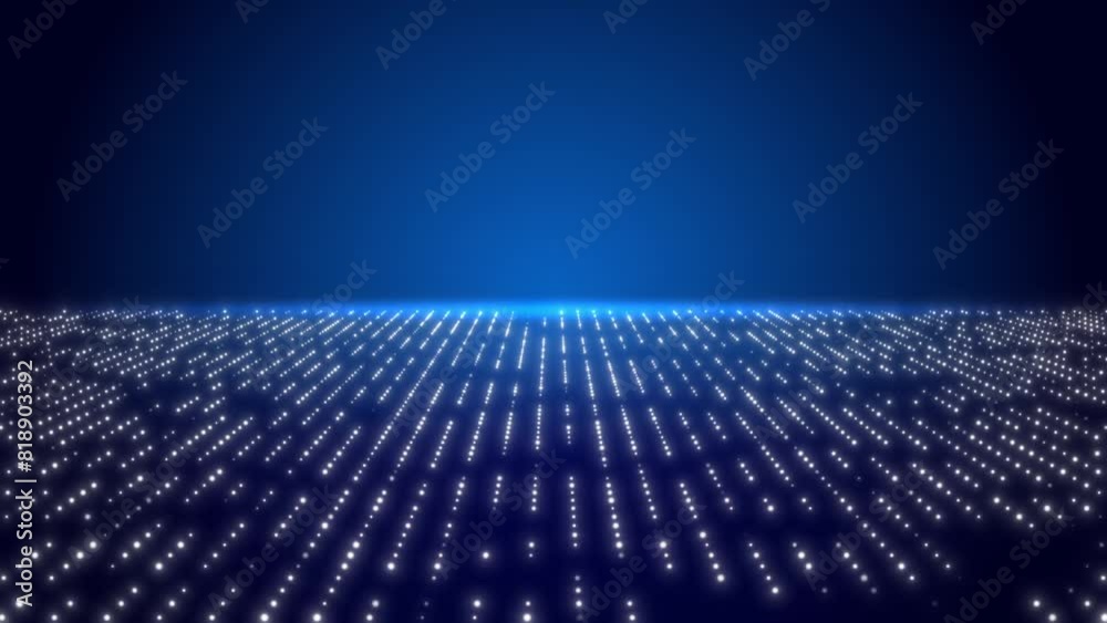 Abstract blue background with lots of spots and a digital, futuristic design Abstract blue background with lots of spots and a digital, futuristic design