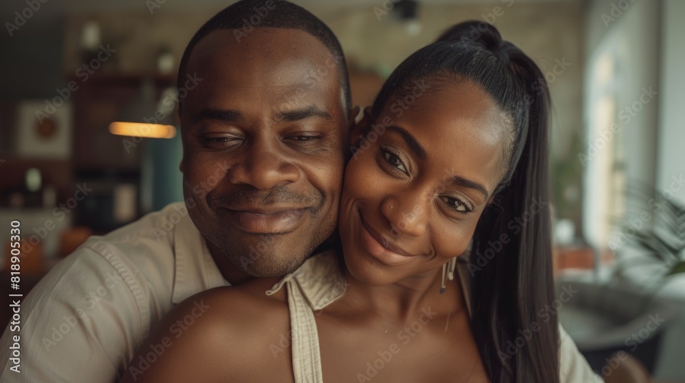 Love, black couple, kiss, hug, joyful marriage, anniversary, and bonding. Man and lady being passionate, loving, and happy. Love, black couple, kiss, hug, joyful marriage, anniversary, and bonding. Man and lady being passionate, loving, and happy.