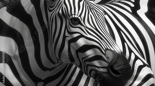 zebra texture photo