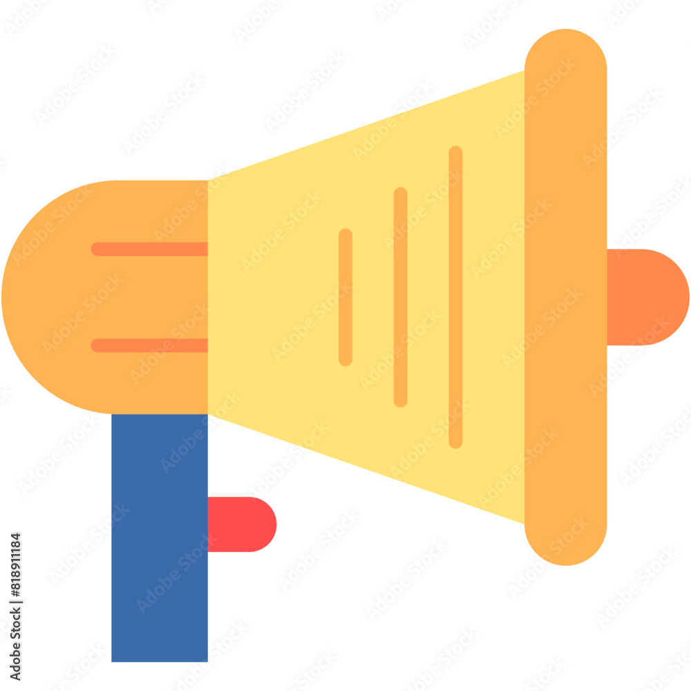 Announcement, loudspeaker, megaphone, speaker Icon Announcement, loudspeaker, megaphone, speaker Icon