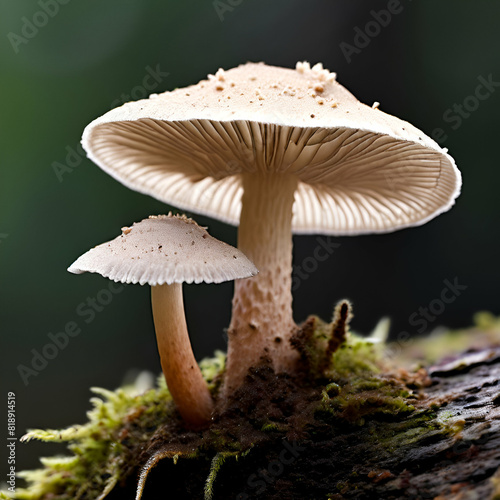 cap coprinus fungus mica micaceus psathyrellaceae,Coprinellus micaceus is a common species of fungus in the family Psathyrellaceae with a cosmopolitan distribution. The common names for this mushroom  photo