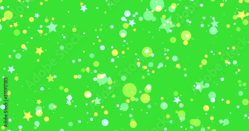 festive background with confetti and stars for cards

