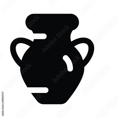 An eye catching icon of vase in modern style, ready to use vector