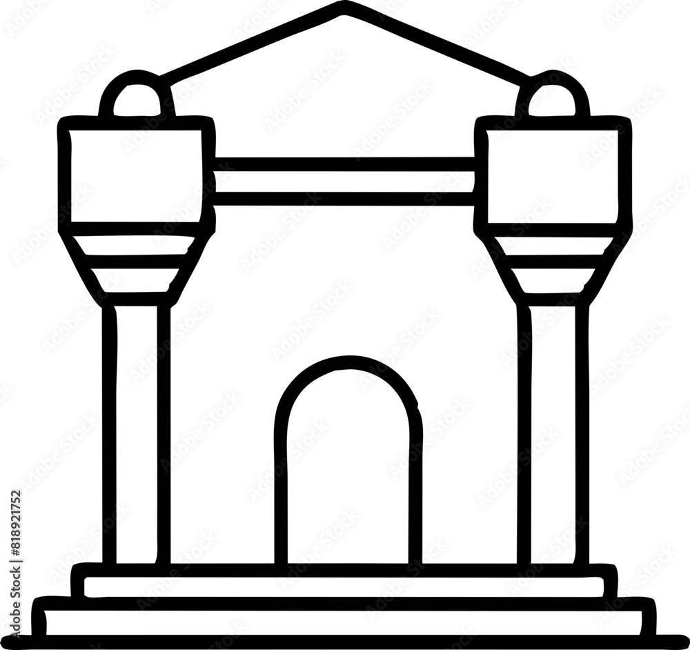 building icon outline building icon outline