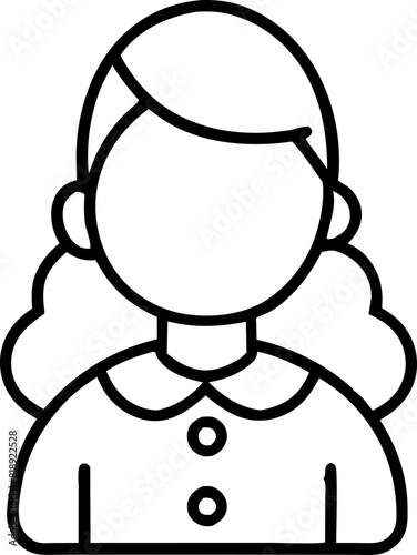 avatar icon outline