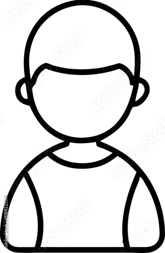 avatar icon outline