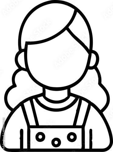 avatar icon outline