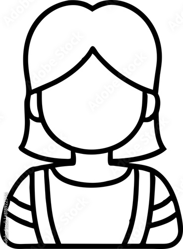 avatar icon outline