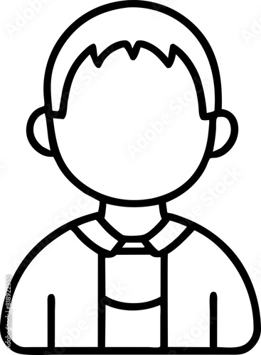 avatar icon outline