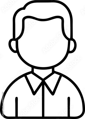 avatar icon outline