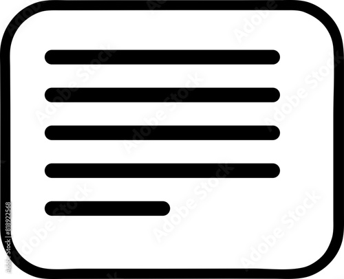 document icon outline
