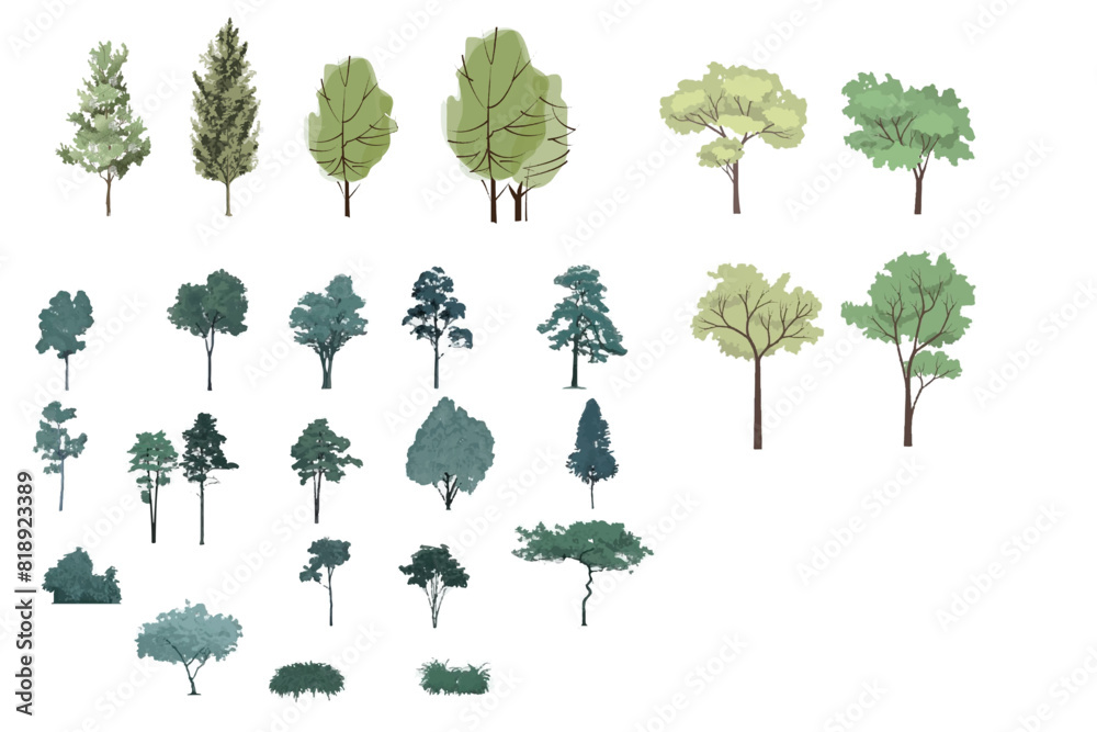 Vector Tree Pack 