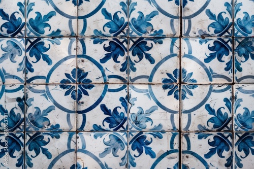 Azulejos patio andaluz, anda Andalucía decoración, cerámica artesanal decoración casa España, baldosa vintage 60s 70s sur de España, azulejos andaluces  photo
