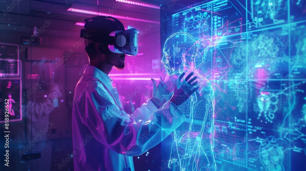 Holographic Medical Consultation with a Doctor Holographic Medical Consultation with a Doctor
