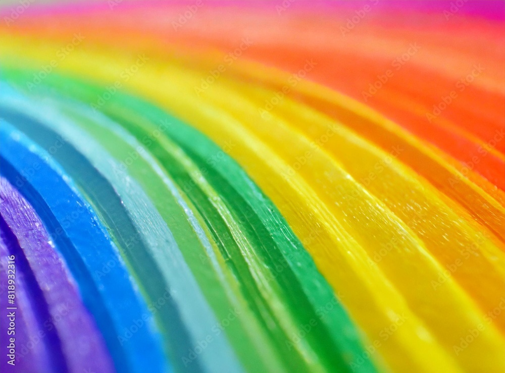 Obraz premium LGBT Rainbow colors Template