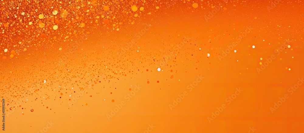 Copy space image available with an orange textured surface dotted with small particles for a background effect Copy space image available with an orange textured surface dotted with small particles for a background effect