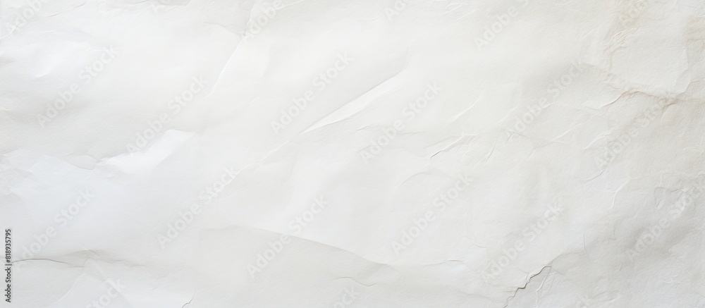 A textured white watercolor paper with a blank space that can be used as a background for images. Copyspace image