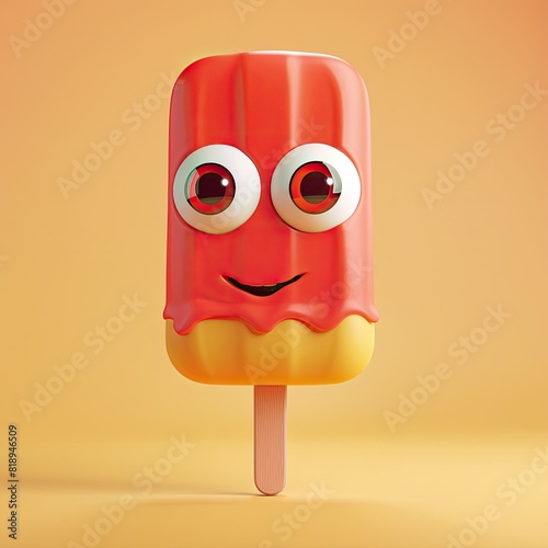 Cute Cartoon Popsicle Food ...
