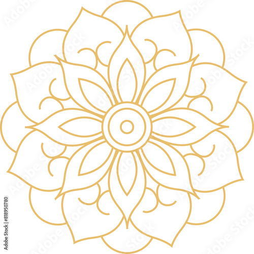 Mandala Islamic Pattern