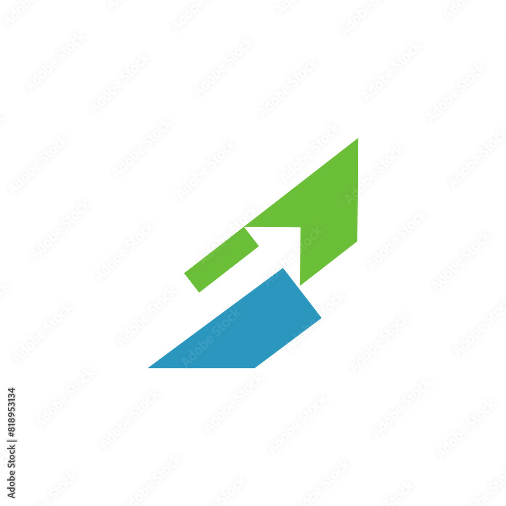 Letter S arrow Logo Design vector Template, Abstract Monogram Symbol Letter S arrow Logo Design vector Template, Abstract Monogram Symbol