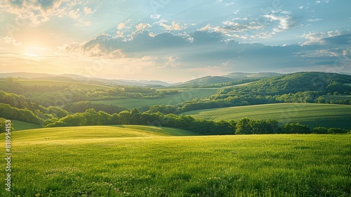 Nature and Landscapes Countryside: A photo of a picturesque countryside scene