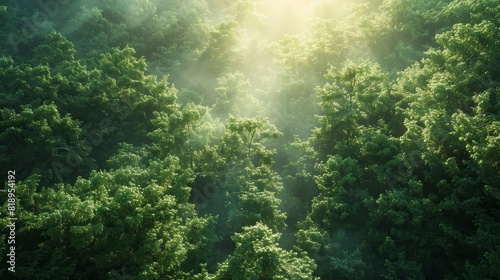 Nature and Landscapes Forest  A photo of a lush green forest