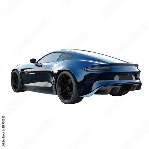 sports car isolated on transparent png