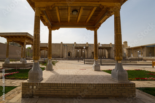 Nurullabai Palace in Khiva, Uzbekistan photo