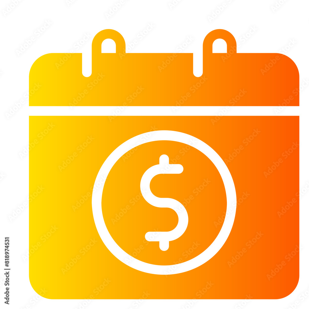 payroll gradient icon payroll gradient icon
