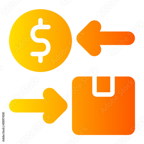 purchasing gradient icon
