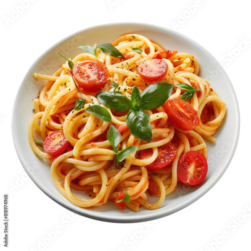 spaghetti isolated on transparent png