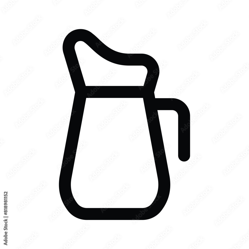 Check this carefully designed icon of Jug in modern style, ready to use icon Check this carefully designed icon of Jug in modern style, ready to use icon